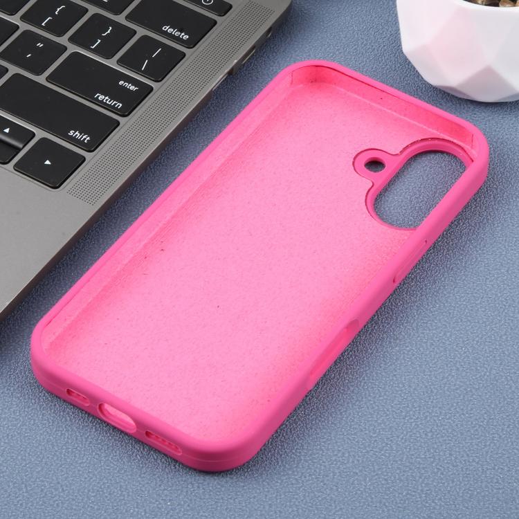 For iPhone 17 Large Hole Leopard Print Liquid Silicone Phone Case