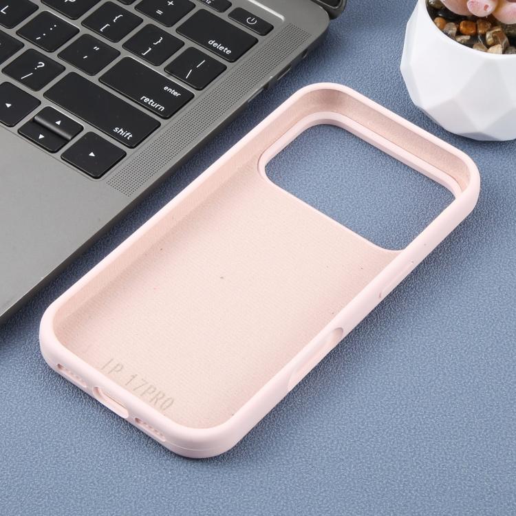 For iPhone 14 Pro Large Hole Leopard Print Liquid Silicone Phone Case