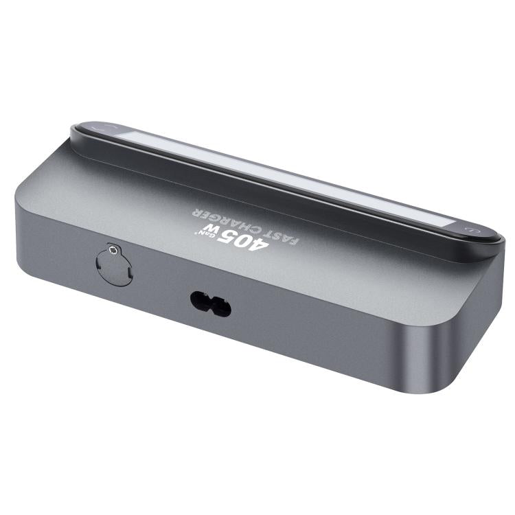 YMX-LCD405W 405W 3xType-C and 2xUSB GaN Smart Digital Display Multi-Function Charger