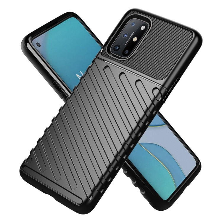For OnePlus 8T Thunderbolt Shockproof TPU Soft Case(Green)
