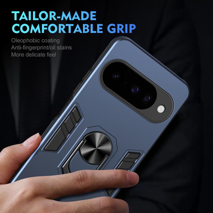 For Google Pixel 10 Pro / 10 Shockproof Metal Ring Holder Phone Case
