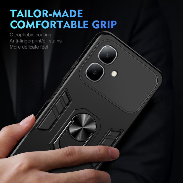 For Infinix Smart 20 4G Shockproof Metal Ring Holder Phone Case