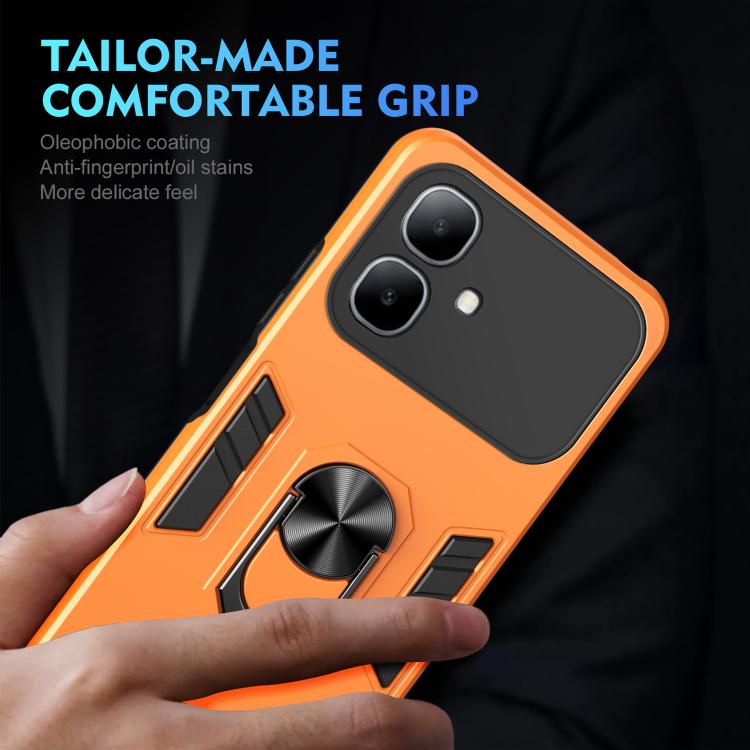 For Infinix Smart 20 4G Shockproof Metal Ring Holder Phone Case