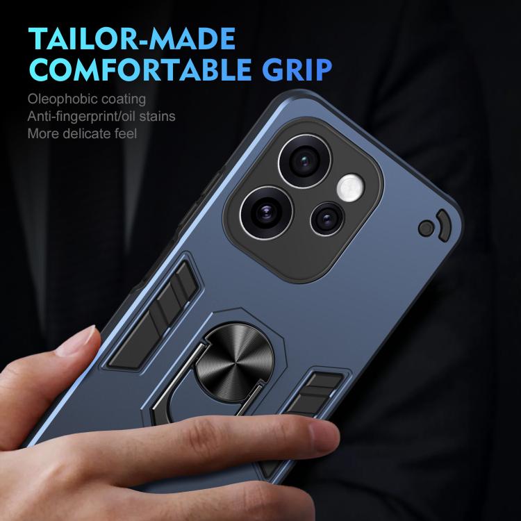 For OPPO Reno15 Pro 5G Global Shockproof Metal Ring Holder Phone Case
