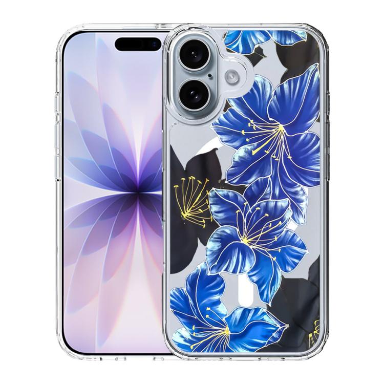 For iPhone 17 Pattern Printing TPU + PC Magnetic Shockproof Phone Case