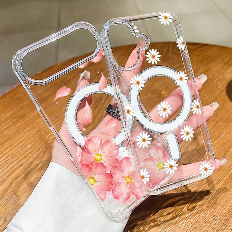 For iPhone 17 Pro Max Pattern Printing TPU + PC Magnetic Shockproof Phone Case