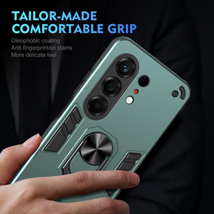 For Tecno Camon 50 Pro 4G Shockproof Metal Ring Holder Phone Case