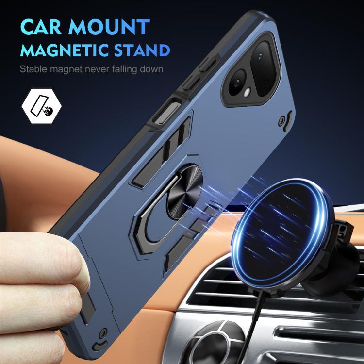 For Tecno Pova Curve 2 5G Shockproof Metal Ring Holder Phone Case