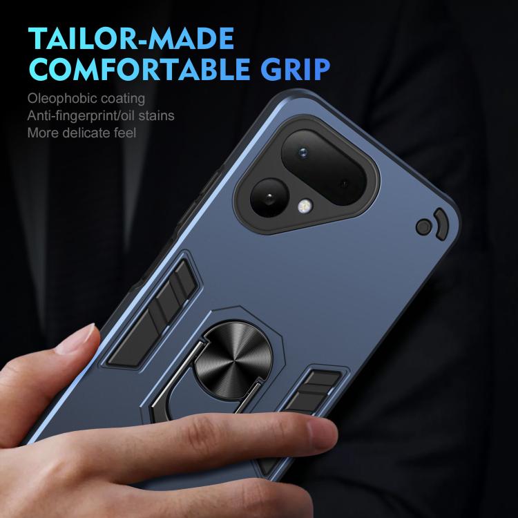 For Tecno Pova Curve 2 5G Shockproof Metal Ring Holder Phone Case