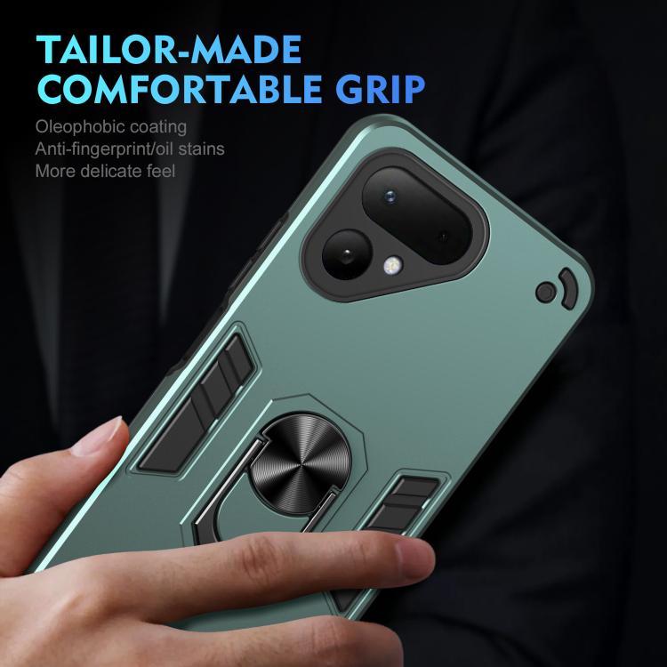 For Tecno Pova Curve 2 5G Shockproof Metal Ring Holder Phone Case