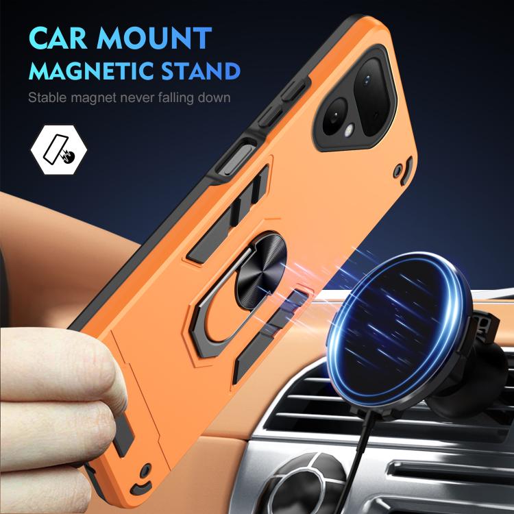 For Tecno Pova Curve 2 5G Shockproof Metal Ring Holder Phone Case