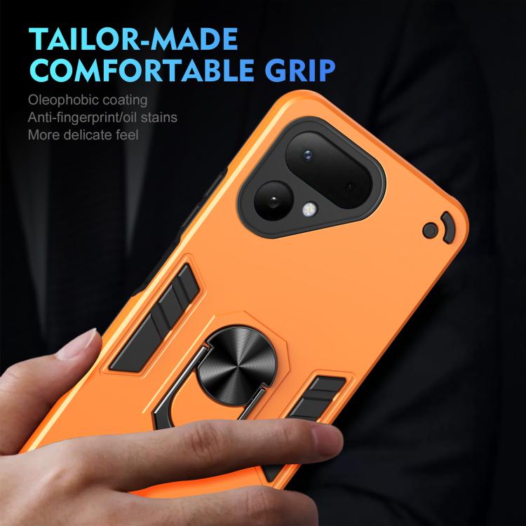 For Tecno Pova Curve 2 5G Shockproof Metal Ring Holder Phone Case