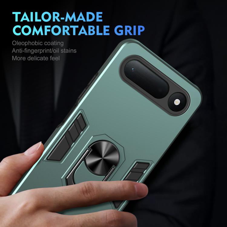 For Tecno Spark 50 4G Shockproof Metal Ring Holder Phone Case