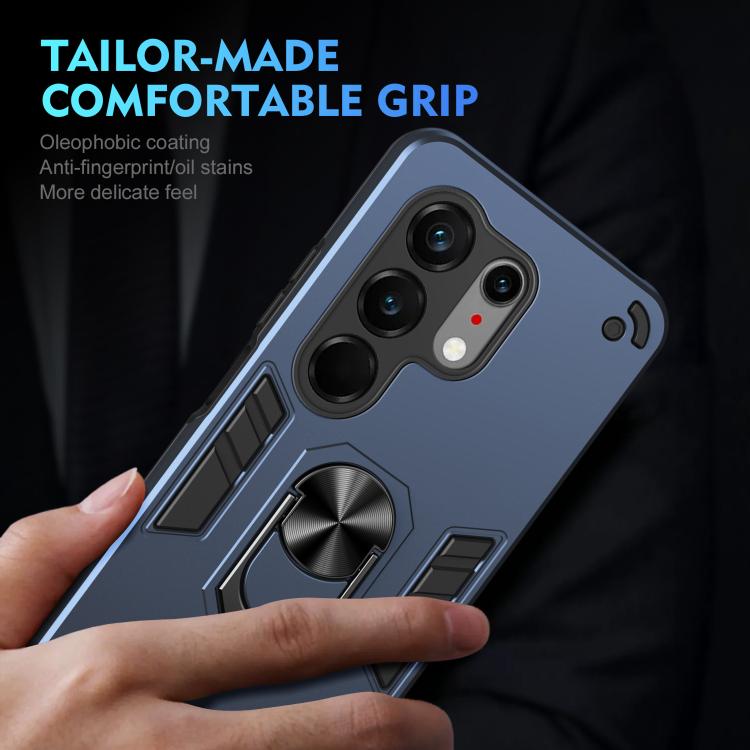 For Tecno Camon 50 Ultra Shockproof Metal Ring Holder Phone Case