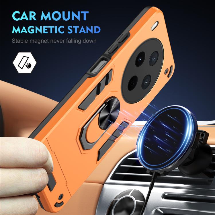 For vivo Y500 Pro 5G Shockproof Metal Ring Holder Phone Case