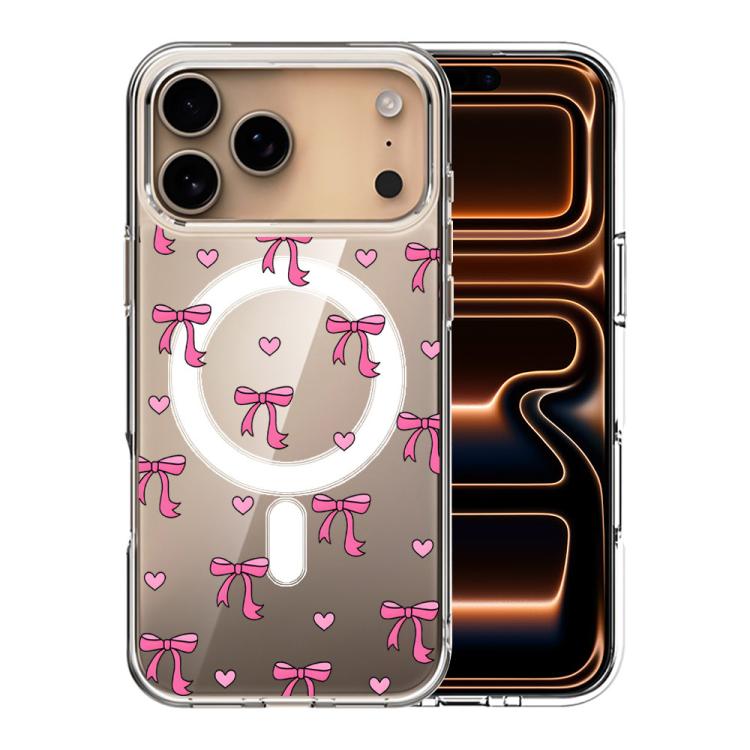 For iPhone 17 Pro Max Pattern Printing TPU + PC Magnetic Shockproof Phone Case