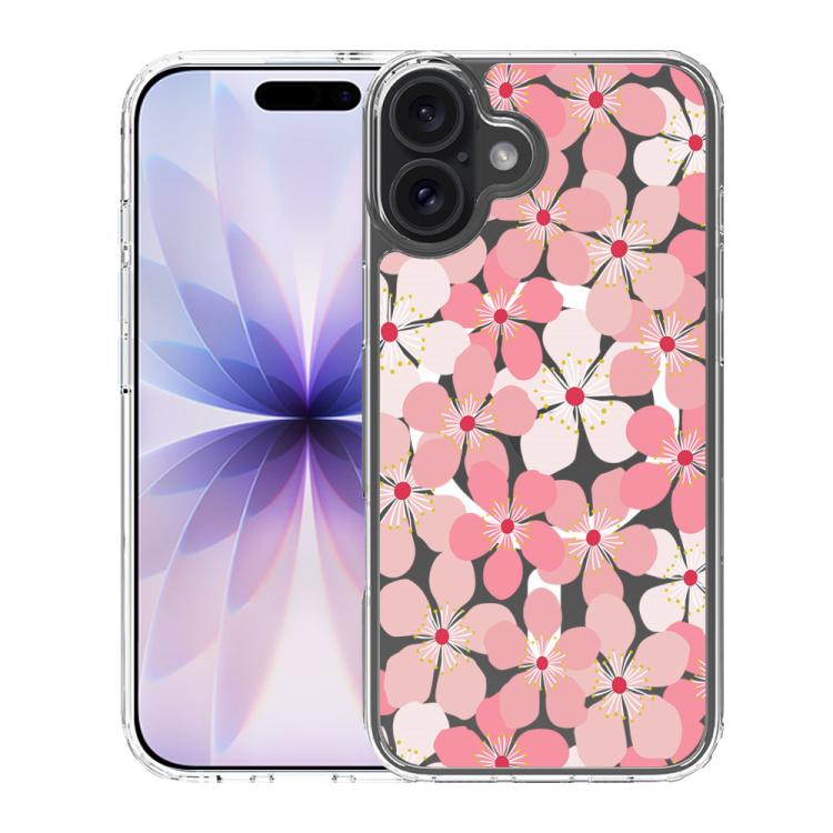 For iPhone 17 Pattern Printing TPU + PC Magnetic Shockproof Phone Case