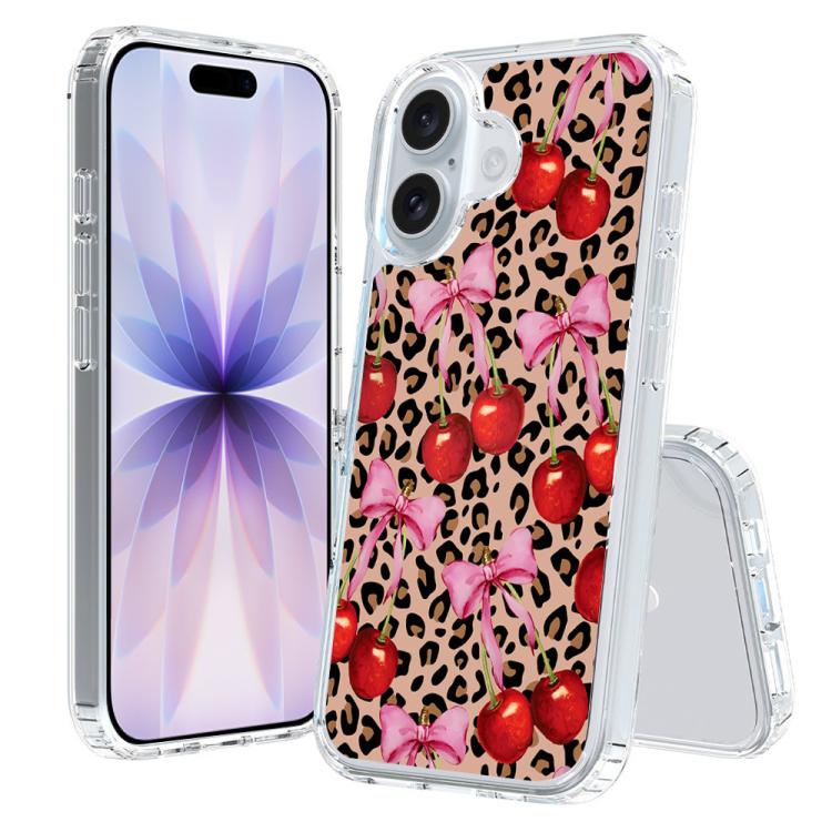 For iPhone 17 Pattern Printing TPU + PC Magnetic Shockproof Phone Case