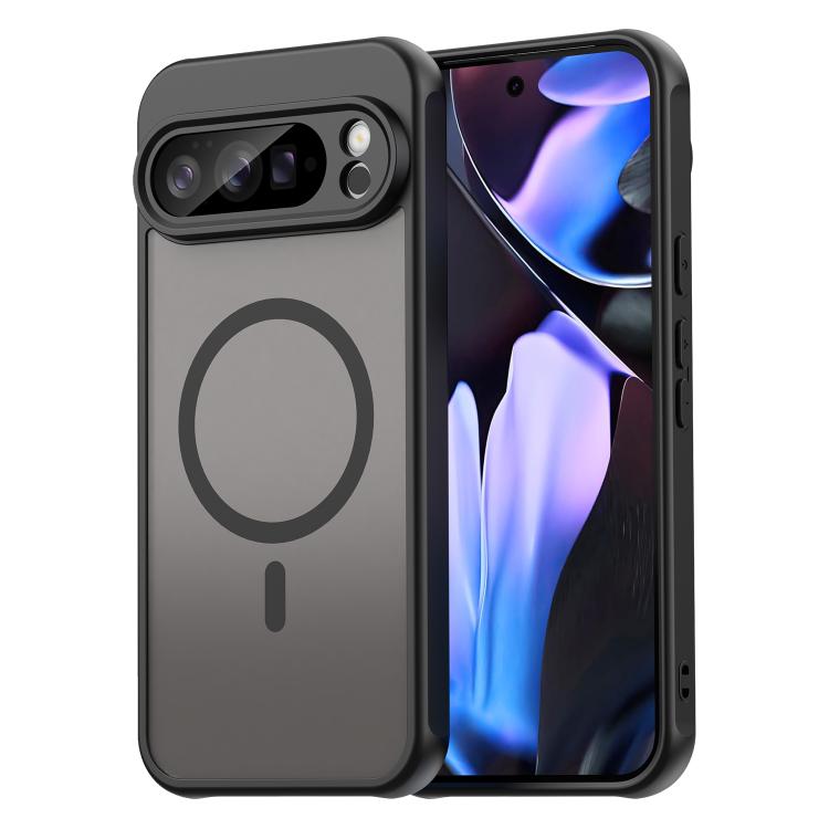 For Google Pixel 10 Pro WANLONFENG FD Series Skin Touch Magnetic Phone Case with Screen Film