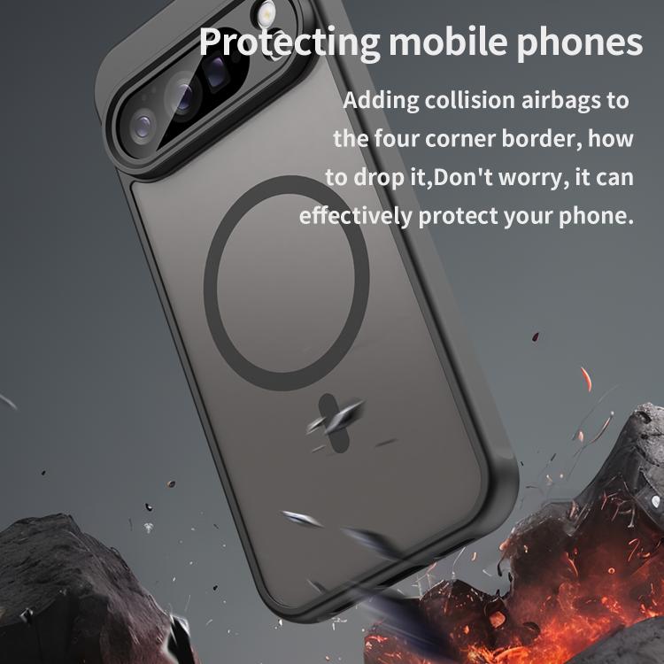 For Google Pixel 10 Pro WANLONFENG FD Series Skin Touch Magnetic Phone Case with Screen Film