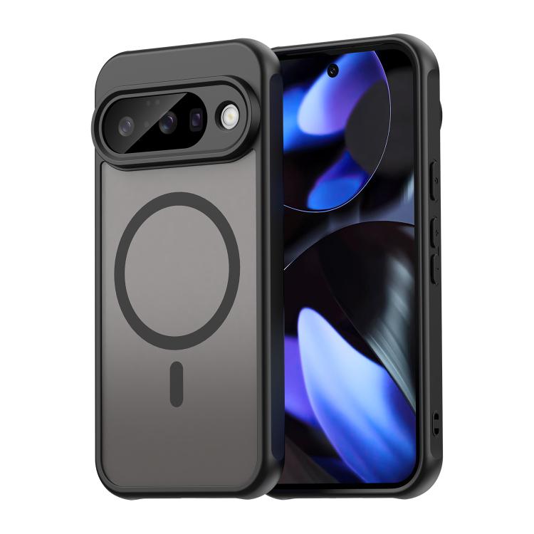 For Google Pixel 10 WANLONFENG FD Series Skin Touch Magnetic Phone Case with Screen Film