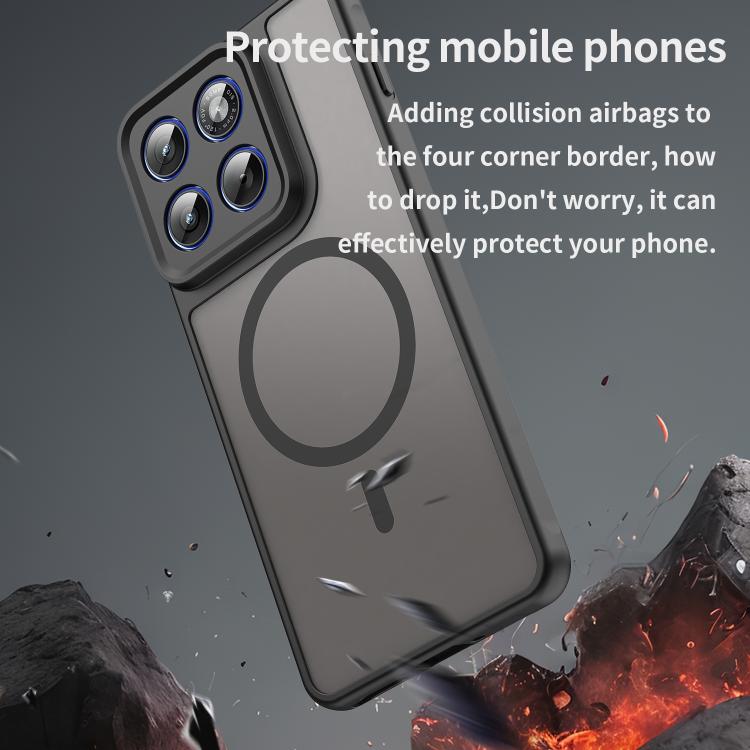 For Motorola Edge 70 5G WANLONFENG FD Series Skin Touch Magnetic Phone Case with Screen Film