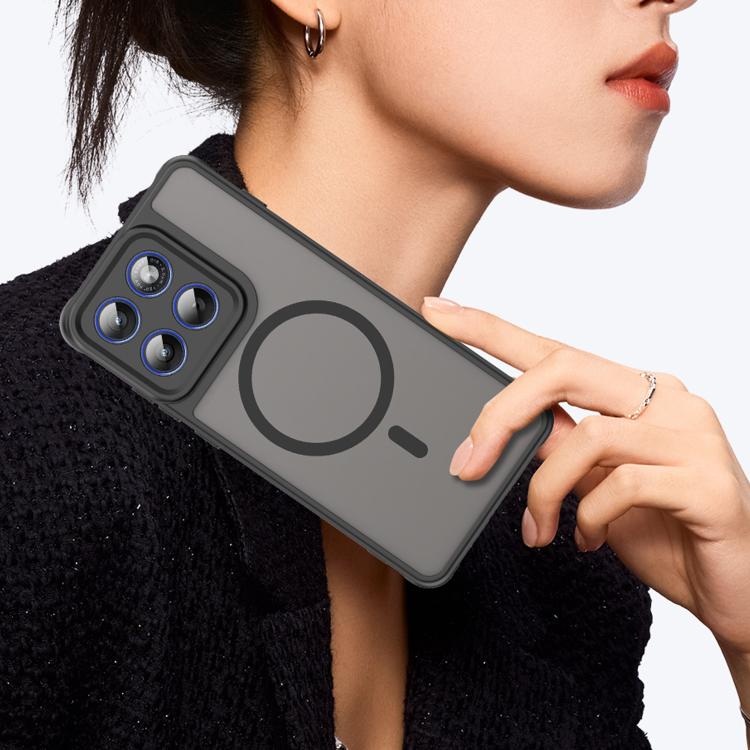 For Motorola Edge 70 5G WANLONFENG FD Series Skin Touch Magnetic Phone Case with Screen Film