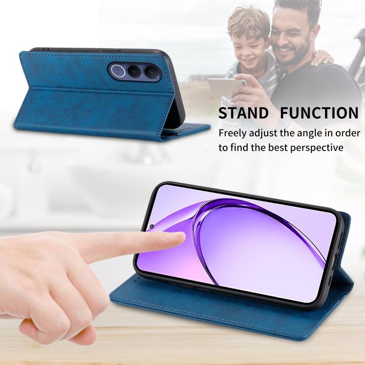 For vivo V70 FE 5G Business Solid Color Magnetic RFID Leather Phone Case