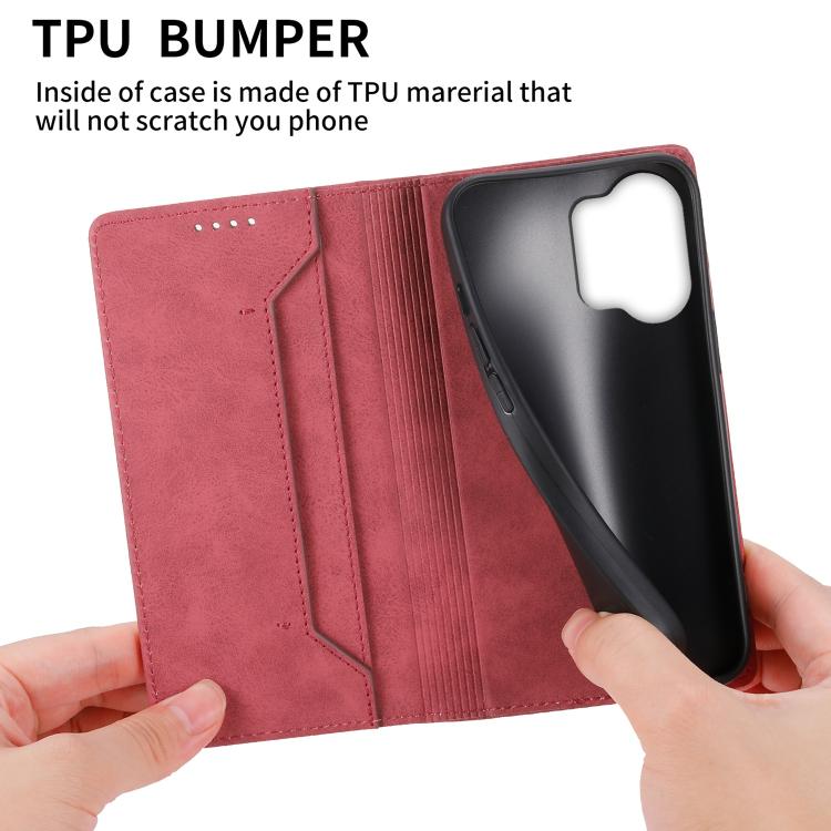 For vivo Y21 5G 2026 / Y05 4G Business Solid Color Magnetic RFID Leather Phone Case