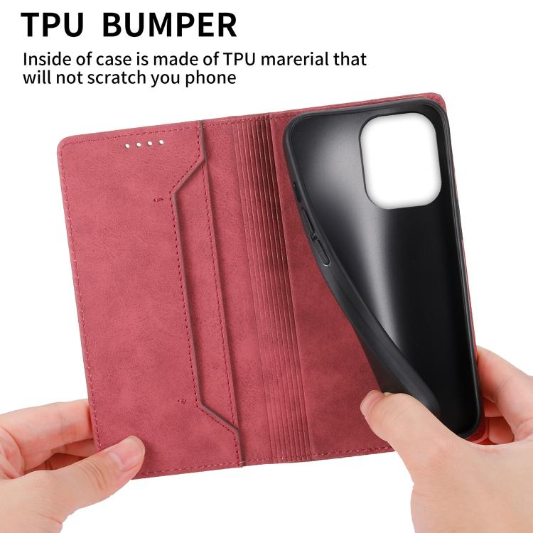 For vivo Y31d 4G Business Solid Color Magnetic RFID Leather Phone Case