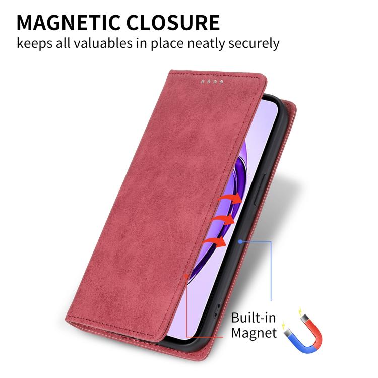 For vivo Y31d 4G Business Solid Color Magnetic RFID Leather Phone Case