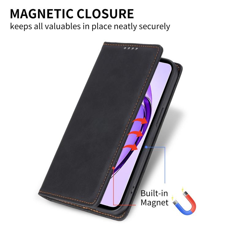 For vivo Y31d 4G Business Solid Color Magnetic RFID Leather Phone Case