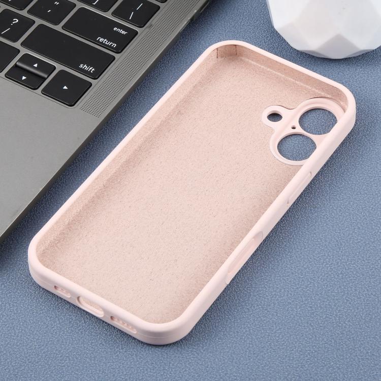 For iPhone 17 Precision Hole Leopard Print Liquid Silicone Phone Case