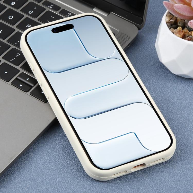 For iPhone Air Precision Hole Leopard Print Liquid Silicone Phone Case