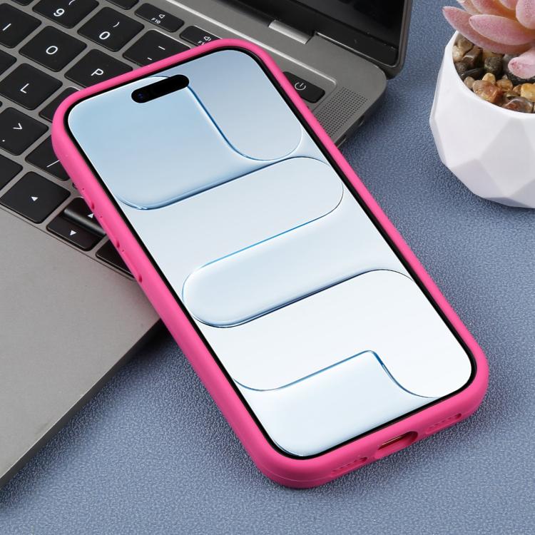 For iPhone Air Precision Hole Leopard Print Liquid Silicone Phone Case