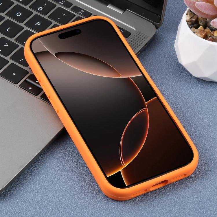 For iPhone 16 Pro Max Precision Hole Leopard Print Liquid Silicone Phone Case