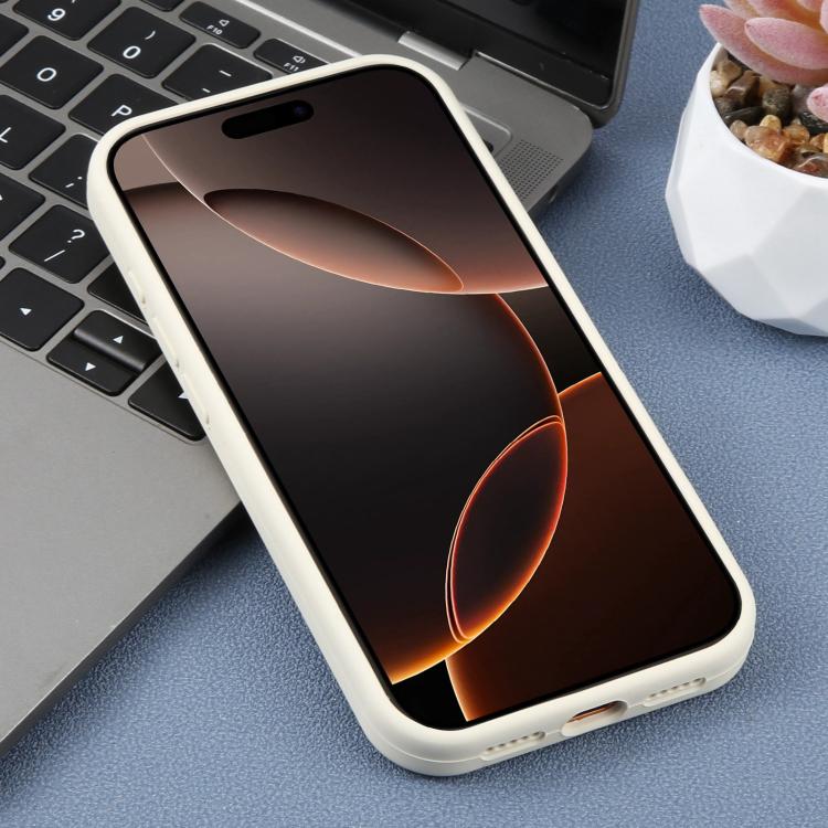 For iPhone 16 Pro Precision Hole Leopard Print Liquid Silicone Phone Case