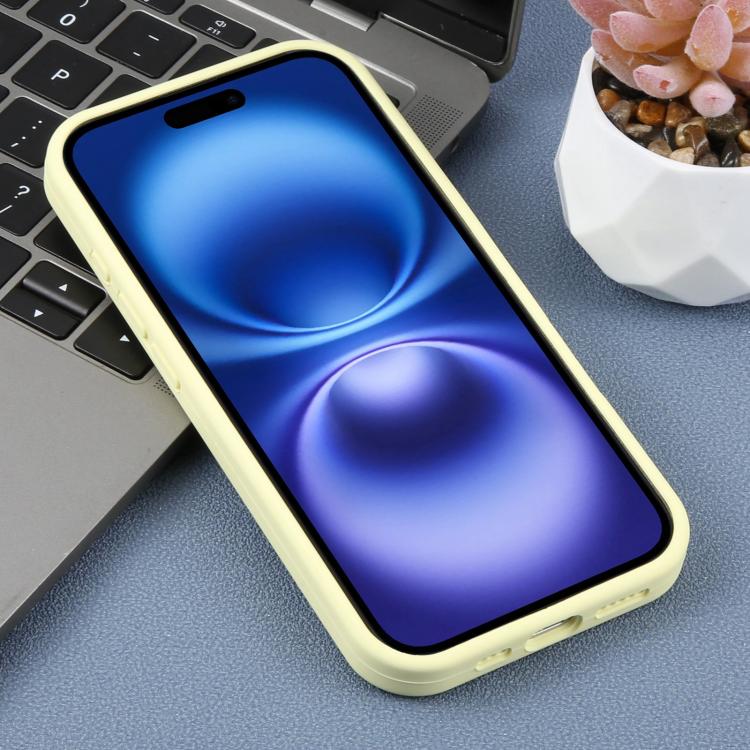 For iPhone 16 Precision Hole Leopard Print Liquid Silicone Phone Case