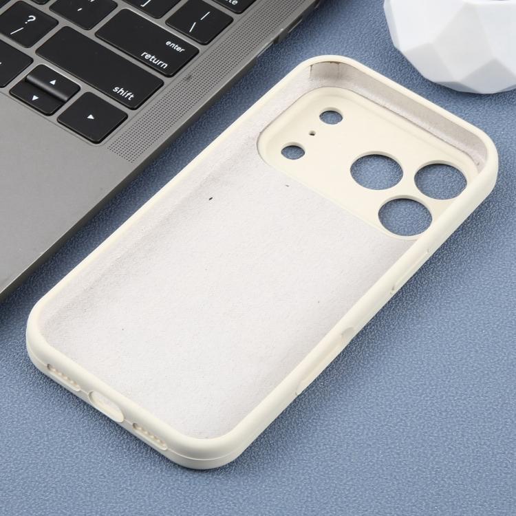For iPhone 13 Pro Max Precision Hole Leopard Print Liquid Silicone Phone Case