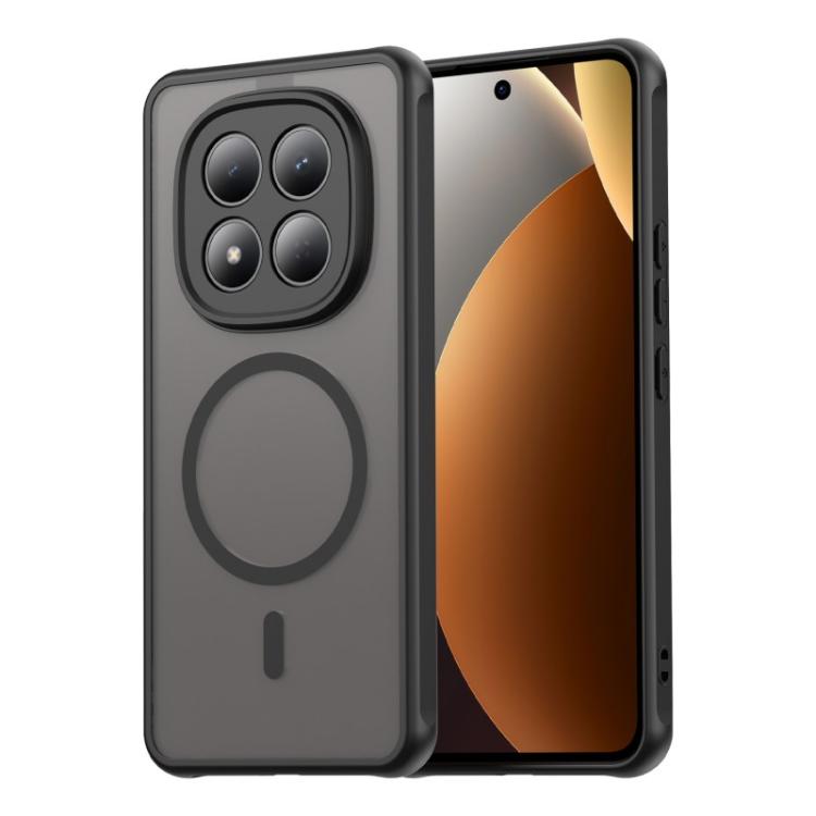 For Redmi Note 15 5G Global 164mm WANLONFENG FD Series Skin Touch Magnetic Phone Case with Screen Film