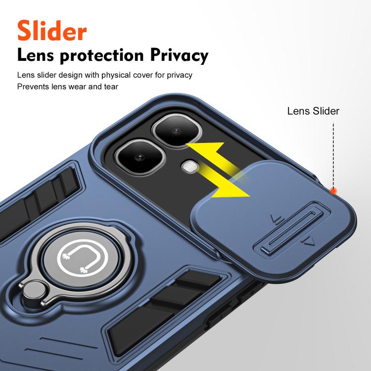 For Infinix Smart 20 4G Camshield Ring Holder Phone Case