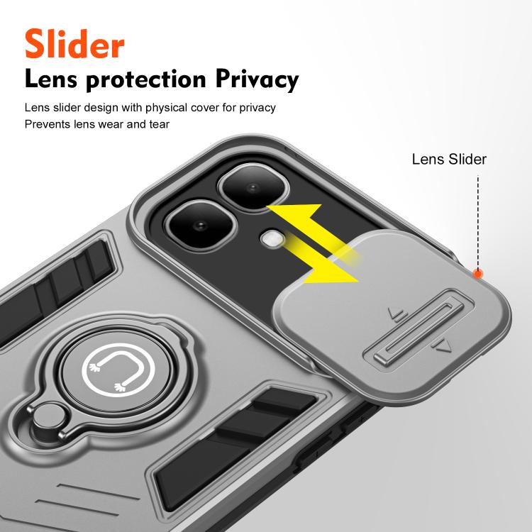 For Infinix Smart 20 4G Camshield Ring Holder Phone Case