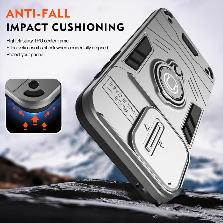 For Infinix Smart 20 4G Camshield Ring Holder Phone Case