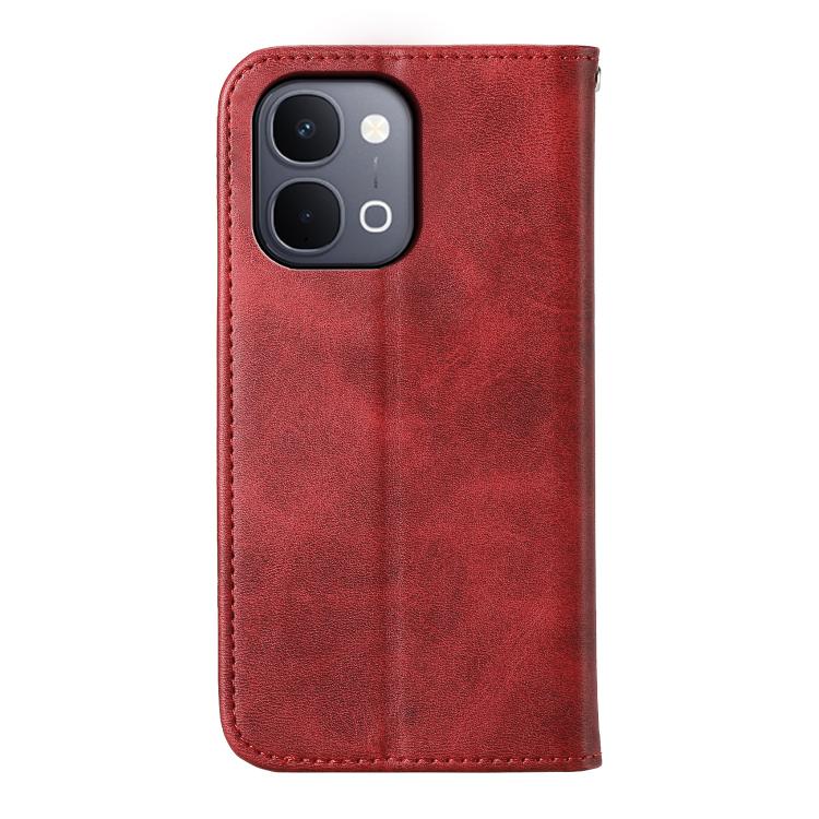 For vivo Y31d 4G Cubic Grid Calf Texture Magnetic Leather Phone Case