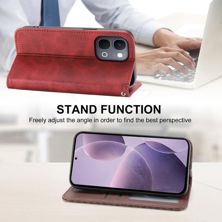 For vivo Y31d 4G Cubic Grid Calf Texture Magnetic Leather Phone Case