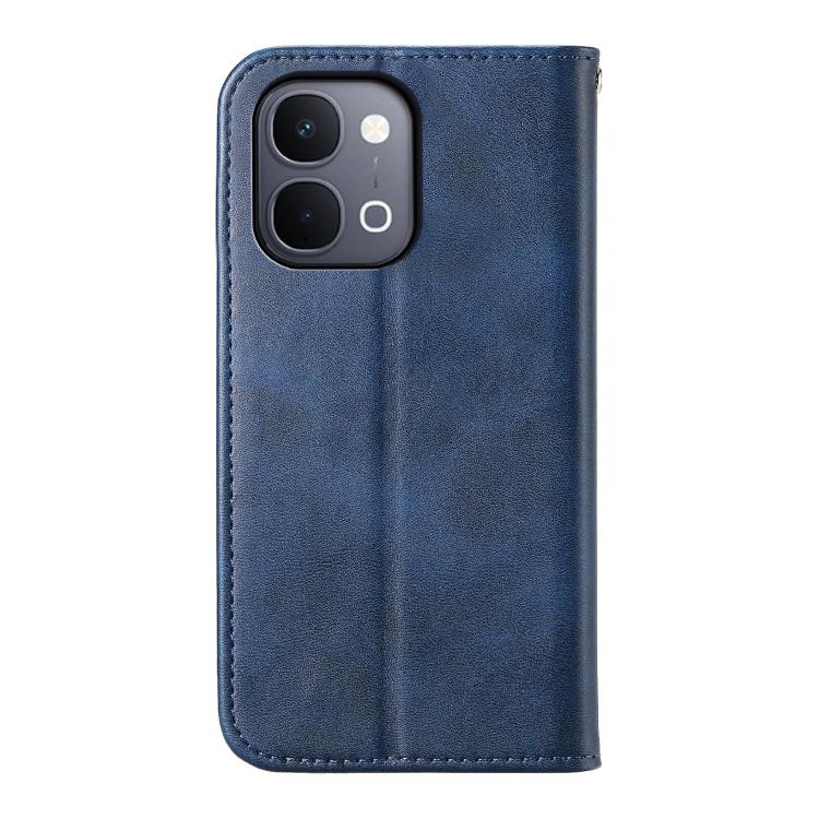 For vivo Y31d 4G Cubic Grid Calf Texture Magnetic Leather Phone Case