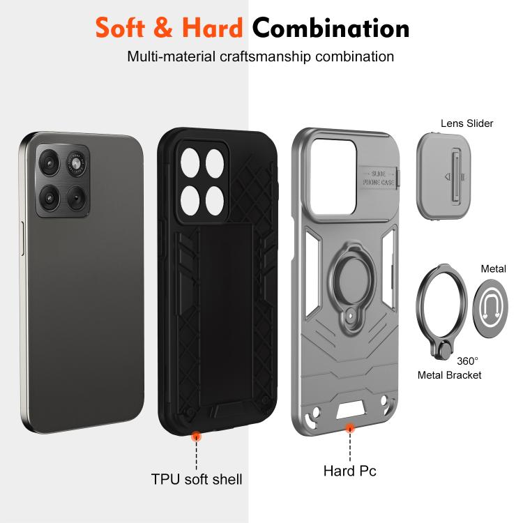 For Motorola Edge 70 5G Camshield Ring Holder Phone Case