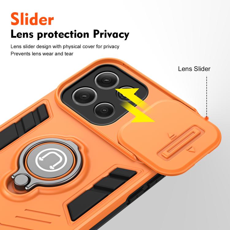 For Motorola Moto G86 5G Camshield Ring Holder Phone Case