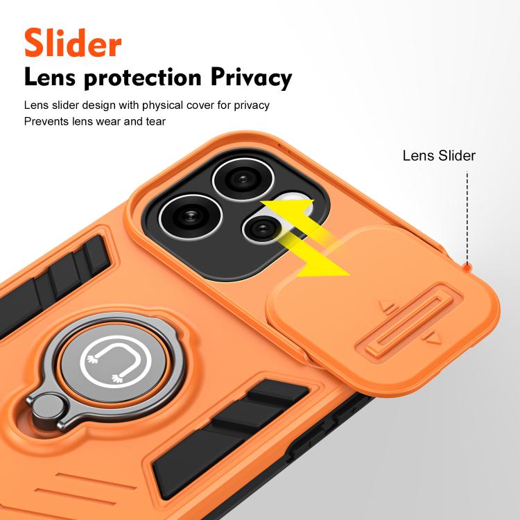 For OPPO Reno15 Pro 5G Global Camshield Ring Holder Phone Case