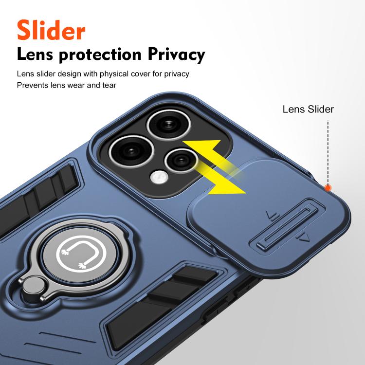 For OPPO Reno15 5G Global / Reno 15c 5G Camshield Ring Holder Phone Case